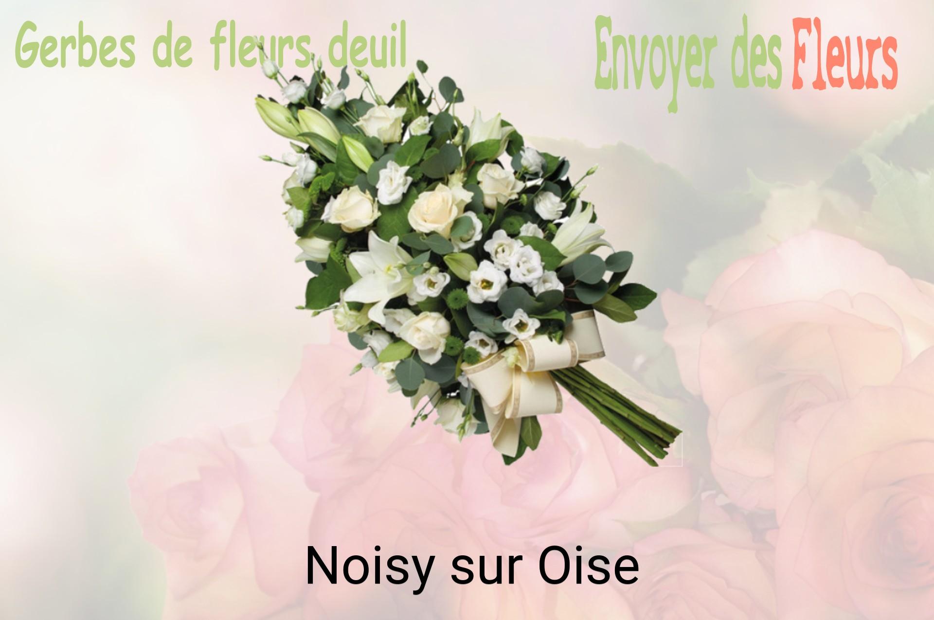 Gerbe de fleurs de deuil livrée à Noisy-sur-Oise